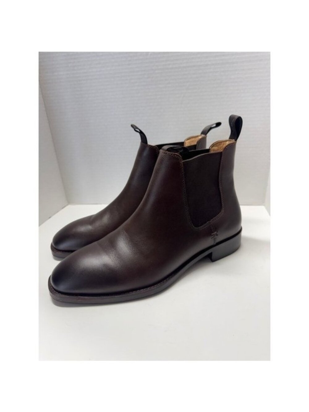 Rodd & Gunn Farmlands Chelsea Boot Brown Leather EUR 43 Men 10 ZX0534